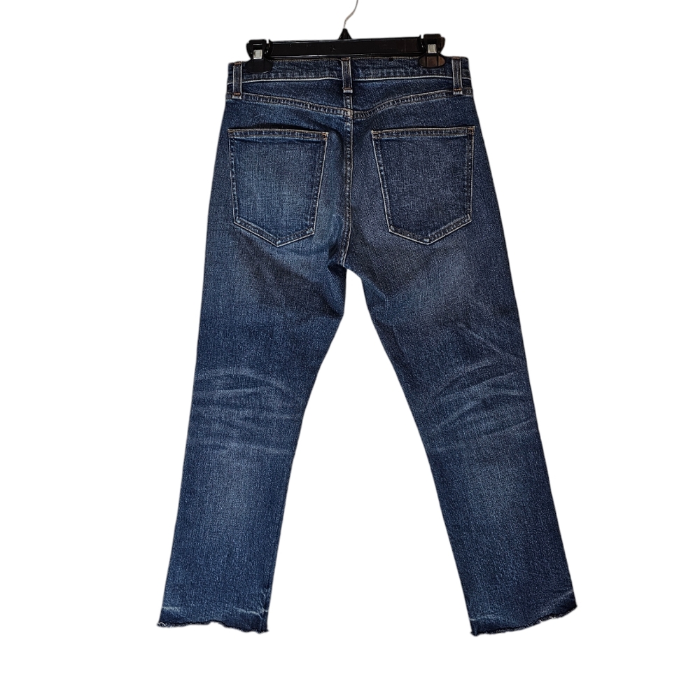 Veronica Beard INES 10.75" Girlfriend Blue Jeans 27 Preowned - Picture 9 of 10